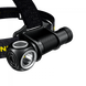 Налобний ліхтар з потужним холодним і теплим світлом Nitecore UT32 чорний