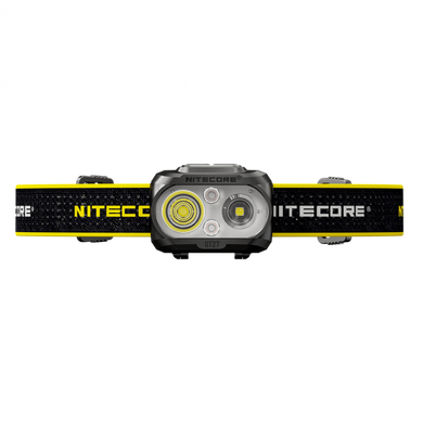 Налобный фонарь с универсальным питанием Nitecore UT27 (3xAAA, USB-C) чёрный