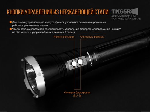 Ліхтар ручний Fenix TK65R