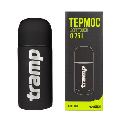 Термос Tramp Soft Touch 0,75 л TRC-108 чорний