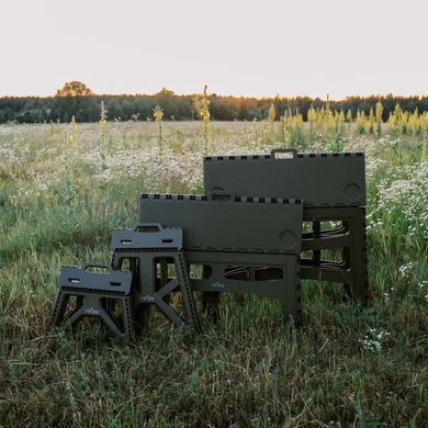 Стол Tribe Camp Table Low пластиковый, black