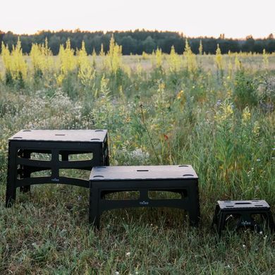 Стол Tribe Camp Table Low пластиковый, black