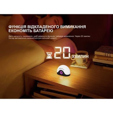 Ліхтар кемпінговий Fenix CL20R V.2.0, чорний