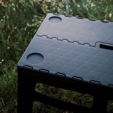 Стол Tribe Camp Table Low пластиковый, black