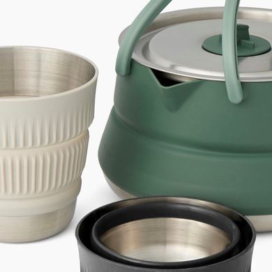 Detour Stainless Steel Kettle Cook Set набір посуду (чайник+2 чашки) (STS ACK026031-122102)
