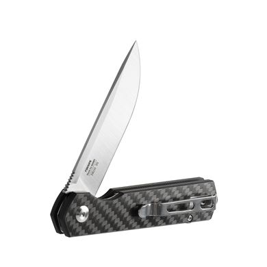 Нож складной Firebird FH11S-CF черно-серый