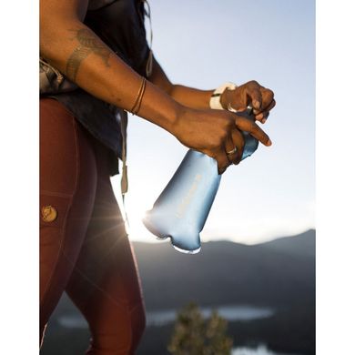 Бутылка-фильтр для воды LifeStraw Peak Squeeze, 1 л, Mountain Blue (LSW LSPSF1MBWW)