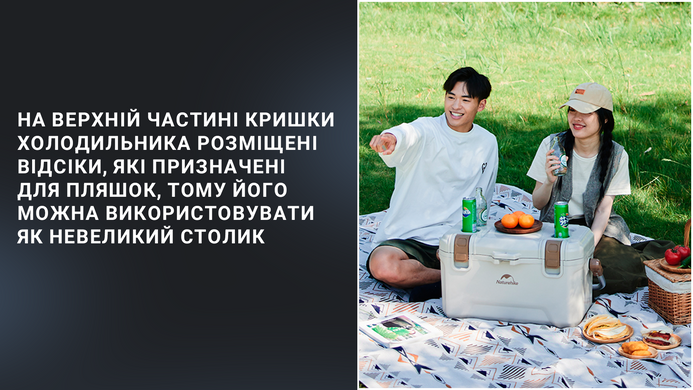 Сумка-холодильник Naturehike CNH22CJ10001, 45 л