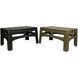 Стол Tribe Camp Table Low пластиковый, black
