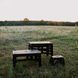 Стол Tribe Camp Table Low пластиковый, black