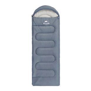 Спальник Naturehike Y150L NH21MSD08, серо-голубой