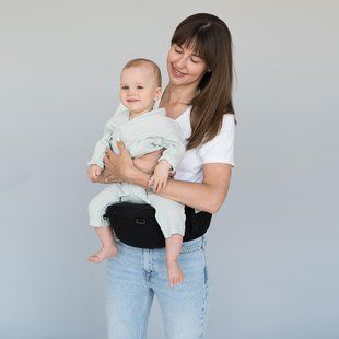 Переноска детская Love and Carry Хипсит 6 в 1 Черная