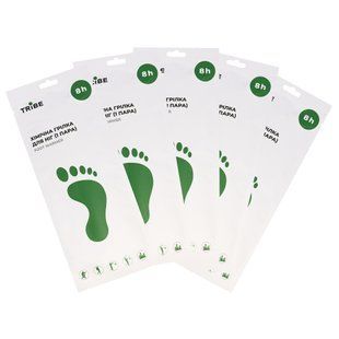 Набір хімічних грілок Tribe Foot Warmer для ніг (5 пар) T-LD-0012-S-M