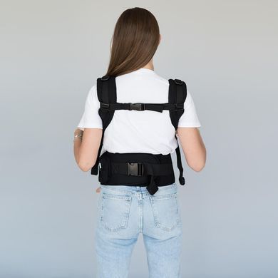 Переноска дитяча Love and Carry Хіпсіт 6 в 1 Чорна