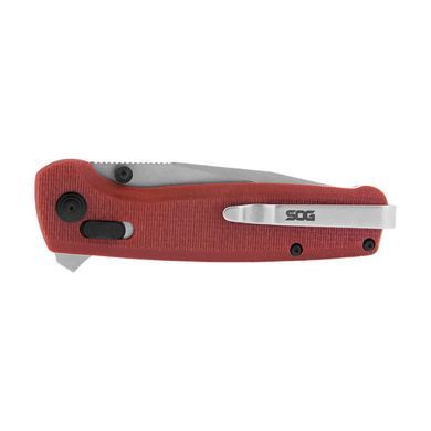 Складной нож SOG Terminus XR G10, Crimson, box ( SOG TM1023-BX)