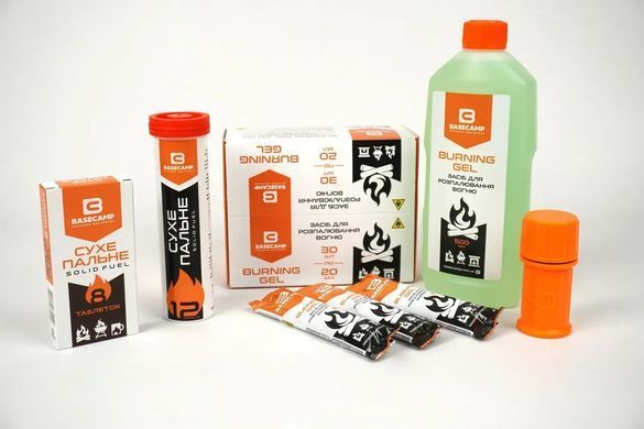 Гель для розпалювання Basecamp Burning Gel, 1 стік 20 мл (BCP 50600ШП)
