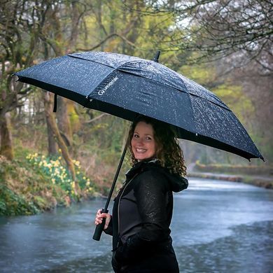 Парасолька Lifeventure Trek Umbrella X-Large чорна