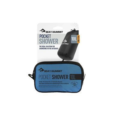 Душ кемпинговый Sea to Summit Pocket Shower Black, 10 л (STS APSHOWER)