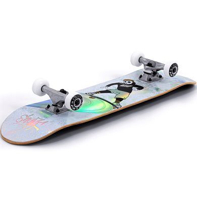 Скейтборд Enuff Skully Hologram Mini білий