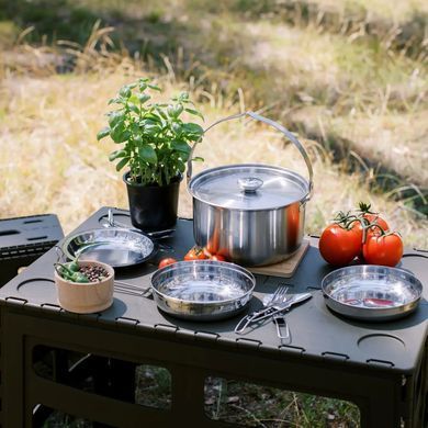Казанок Tribe Family Pot 3,5 л сталевий
