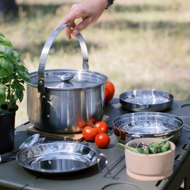 Казанок Tribe Family Pot 3,5 л сталевий