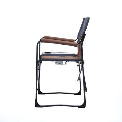 Крісло кемпінгове BaseCamp Rest, Grey/Brown (BCP 10508)