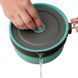 Складная кастрюля с чехлом Sea To Summit Frontier UL Collapsible Pot (2.2 л, Aqua Sea Blue) (9327868160631)