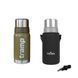 Комплект: термос Tramp Expedition Line 0,5 л UTRC-030 оливковий + чохол для термоса Tribe Neoprene Cover 0,5 л