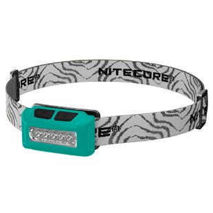 Фонарь налобный Nitecore NU10, зеленый