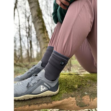 Носки водонепроницаемые Dexshell Running Lite 2.0 Socks, серые, размер S (36-38)
