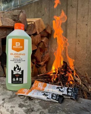 Гель для розпалювання BaseCamp Burning Gel, 500 ml (BCP 50500)