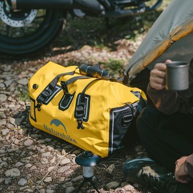 Водонепроникна дорожня сумка Naturehike CNK2450XB015, 60 л, жовта