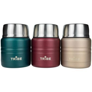 Термос Tribe Food Jar пищевой 0,35 л, red