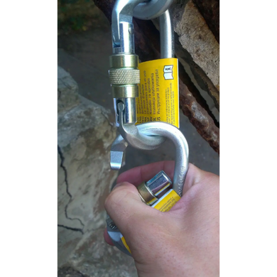 Карабін Singing Rock Keylock Connector Screw 30kN (SR K4241.ZO-05)