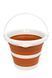 Відро Tribe Water Bucket 5 л силіконове T-FJ-0047, terracota