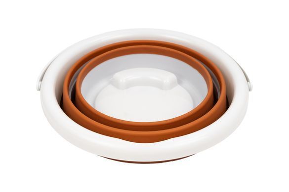Відро Tribe Water Bucket 5 л силіконове T-FJ-0047, terracota