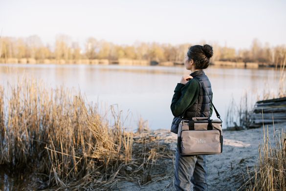 Термосумка Tribe Cooler 15 L, brown