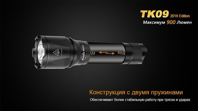Фонарь ручной Fenix TK09 2016