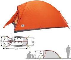 Палатка Vaude Hogan Ultralight Argon 12