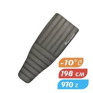 Спальный мешок-квилт от Sea to Summit - Ember EbIII (-4/-10&deg;C), Long 198 см, Dark Grey/Yellow (STS AEB3-L)