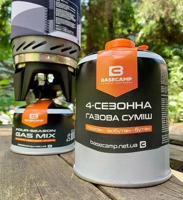 Газовий балон BaseCamp 4 Season Gas 100 г (BCP 70100)