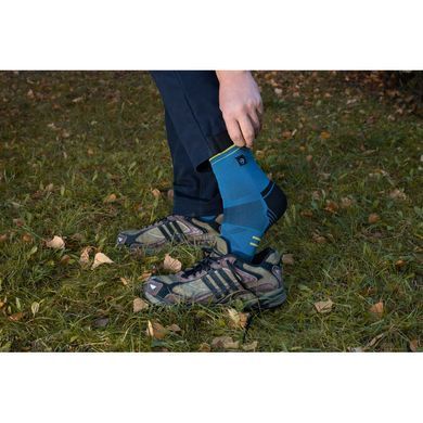 Шкарпетки водонепроникні Dexshell Running Lite 2.0 Socks, темно-блакитні, розмір S (36-38)