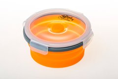 Контейнер складаний з кришкою-засувкою Tramp (800ml) orange