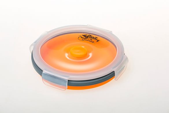 Контейнер складаний з кришкою-засувкою Tramp (800ml) orange