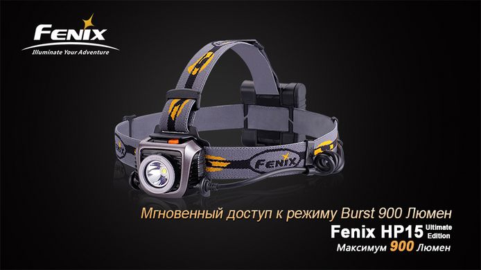Фонарь налобный Fenix HP15 UE