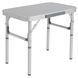 Стіл Bo-Camp Premium 56x34 cm Grey (1404419)