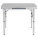 Стіл Bo-Camp Premium 56x34 cm Grey (1404419)