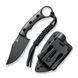 Нож фиксированный тактический Civivi Midwatch, (8.6 см) N690 / Micarta черный