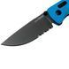 Розкладний ніж SOG Flash AT, Civic Cyan MK3 / Partially Serrated ( SOG 11-18-04-57)