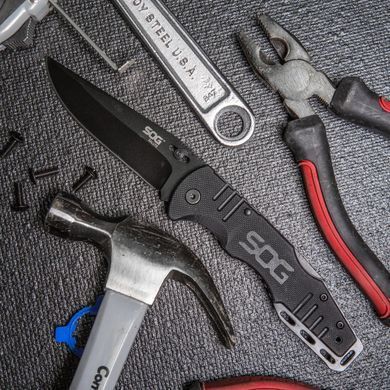 Складной нож SOG Salute, Black ( SOG FF11-CP)